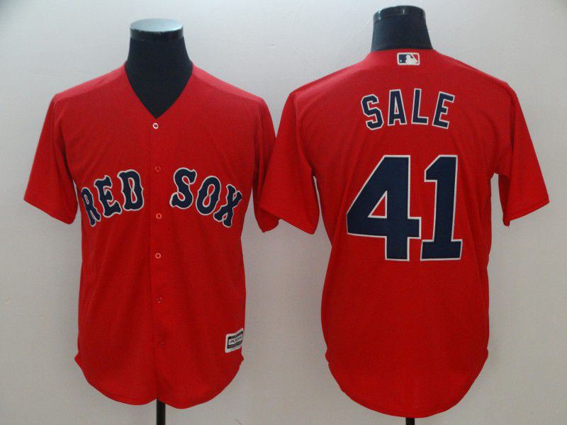 Men Boston Red Sox #41 Sale Red Game MLB Jerseys->boston red sox->MLB Jersey